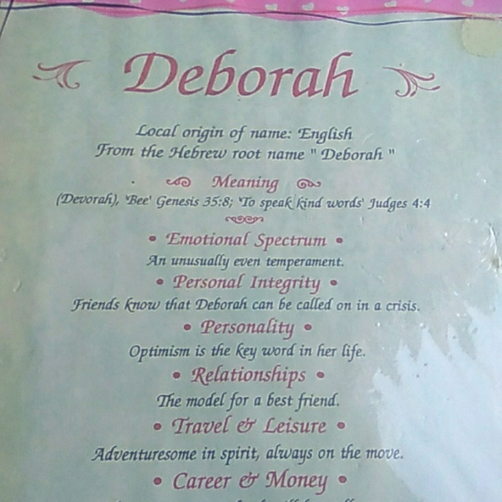 Deborah (Name)